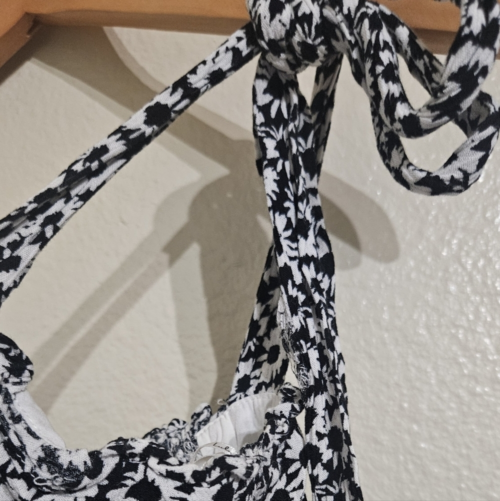 Lulu's Monochrome Patterned Mini Dress - Picture 10 of 10
